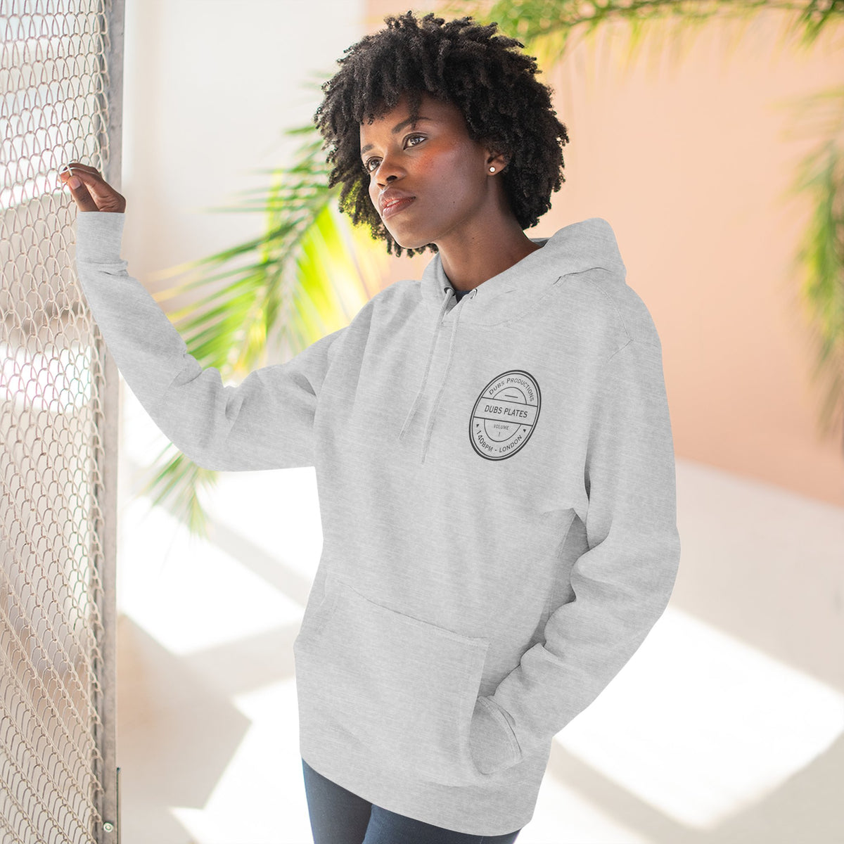 Dubs Plates Vol. 1 | Label Stamp Logo Hoodie