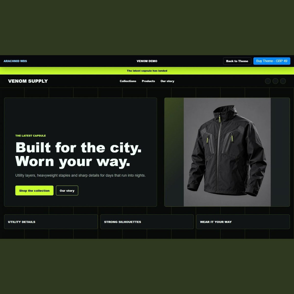 VENOM – Shopify Theme