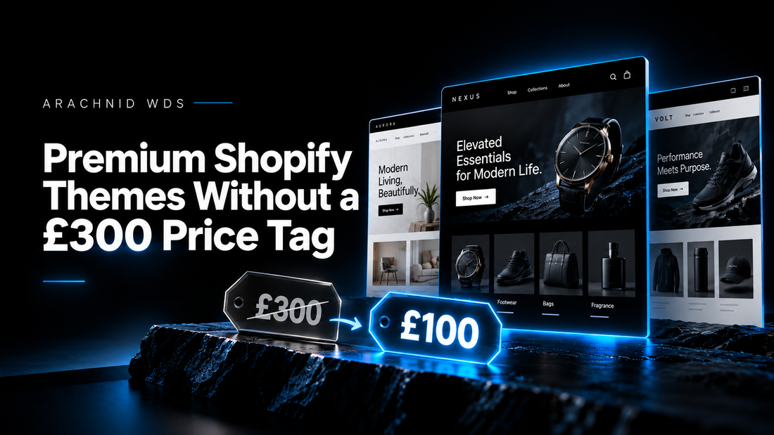 Premium Shopify Themes Without a £300 Price Tag