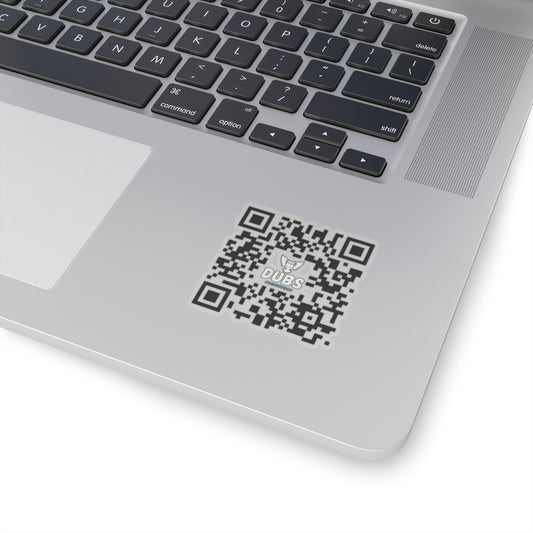 Dubs | Kiss-Cut Sticker | QR Code
