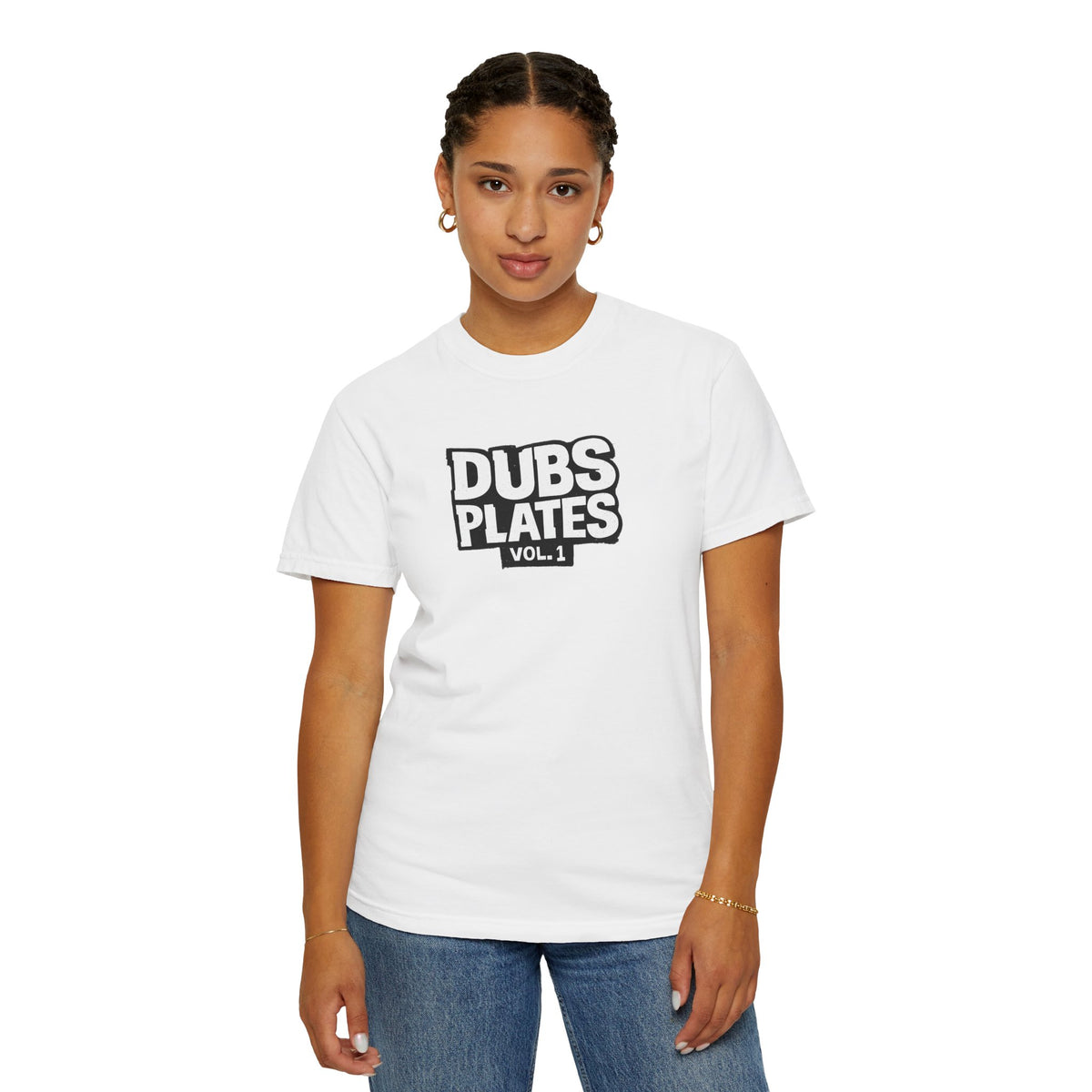 Dubs Plates Vol. 1 | Stacked Logo T-Shirt