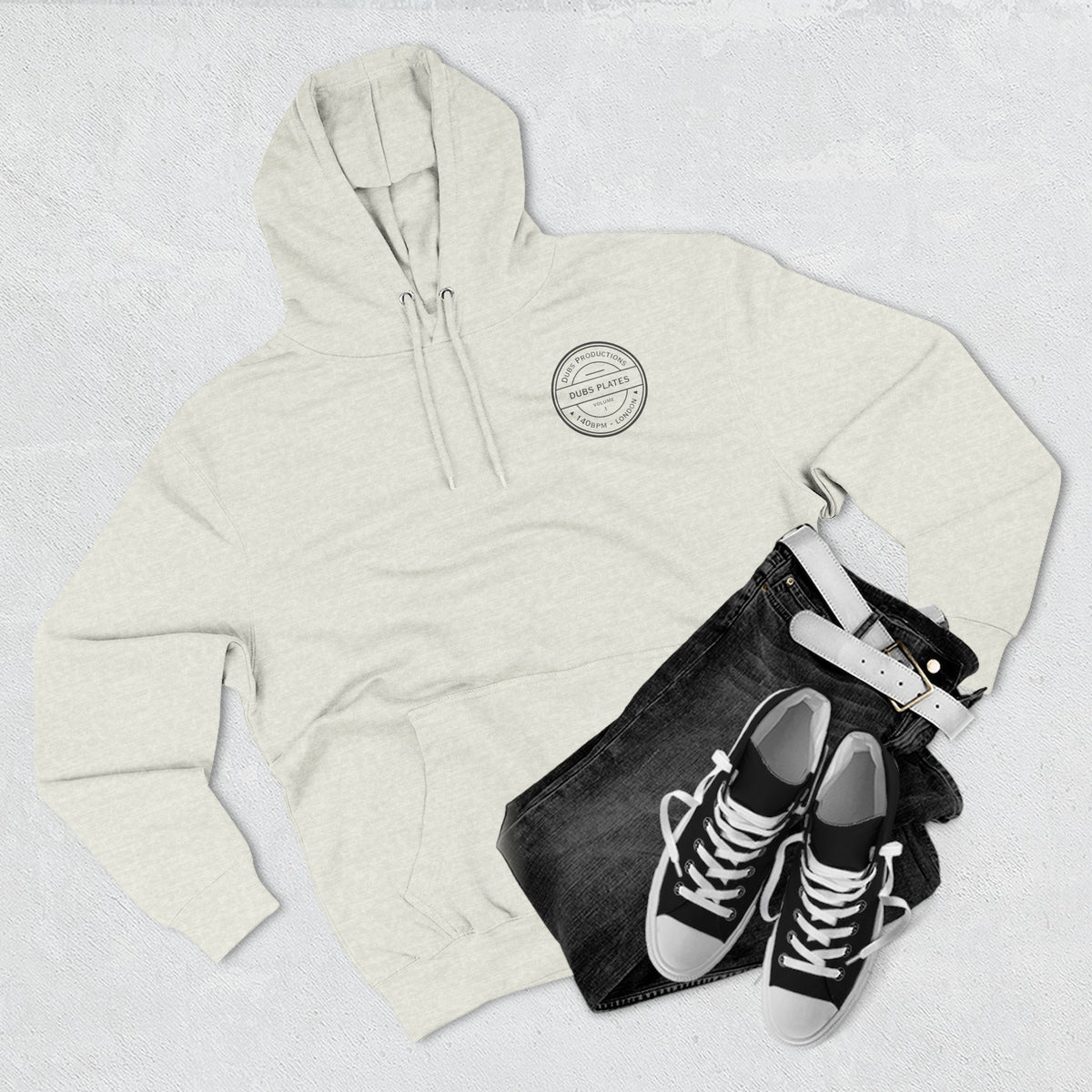 Dubs Plates Vol. 1 | Label Stamp Logo Hoodie