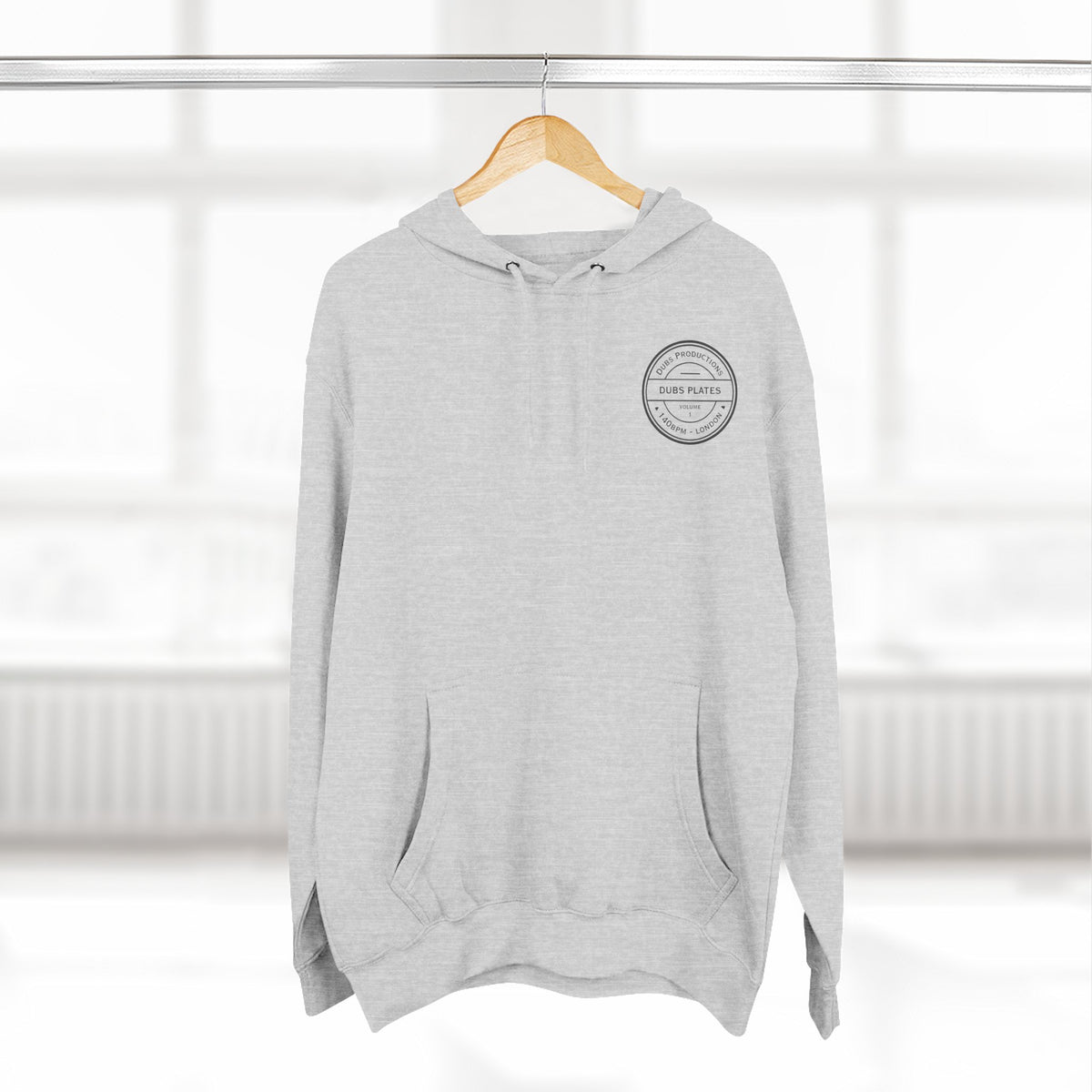 Dubs Plates Vol. 1 | Label Stamp Logo Hoodie