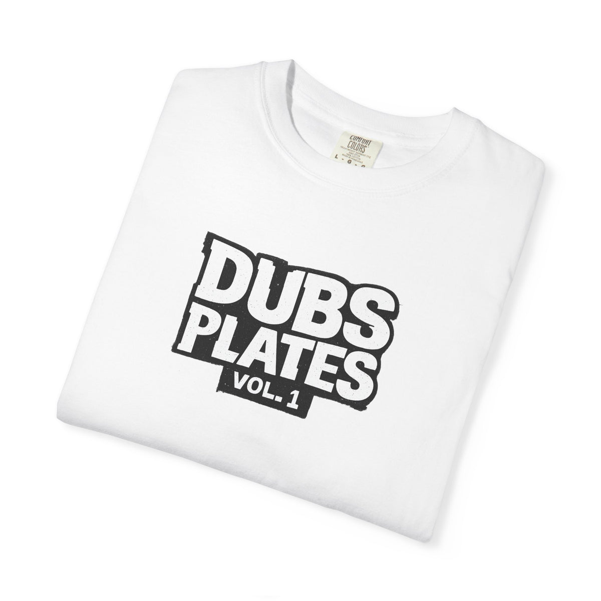 Dubs Plates Vol. 1 | Stacked Logo T-Shirt