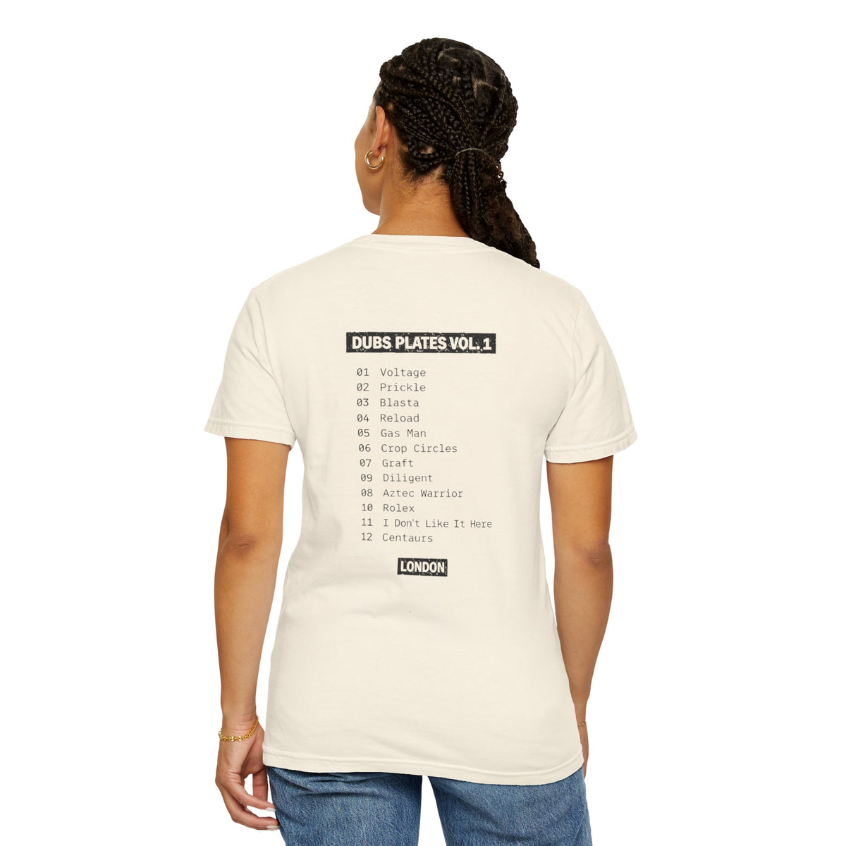 Dubs Plates Vol. 1 | Label Stamp Tracklist T-Shirt