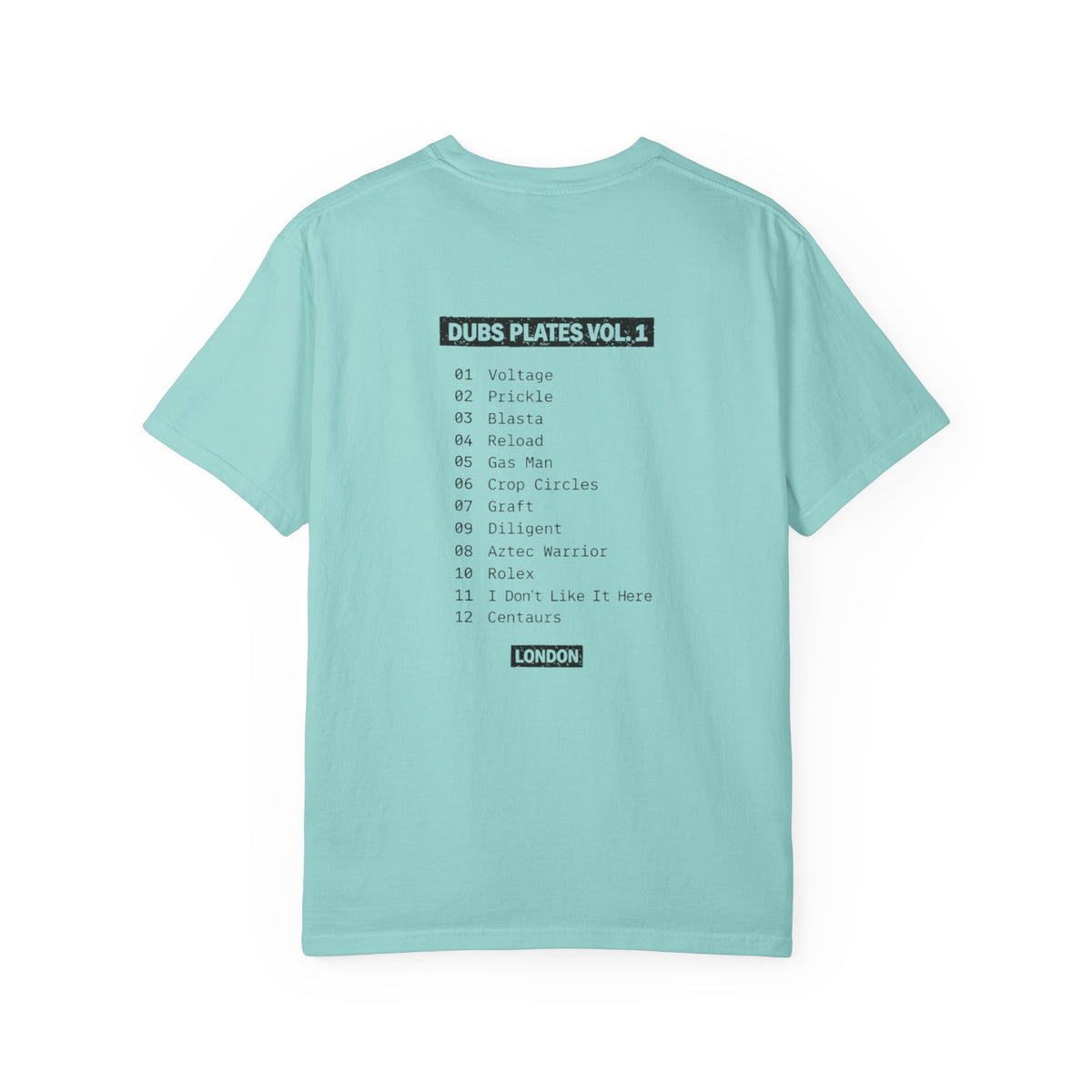 Dubs Plates Vol. 1 | Label Stamp Tracklist T-Shirt