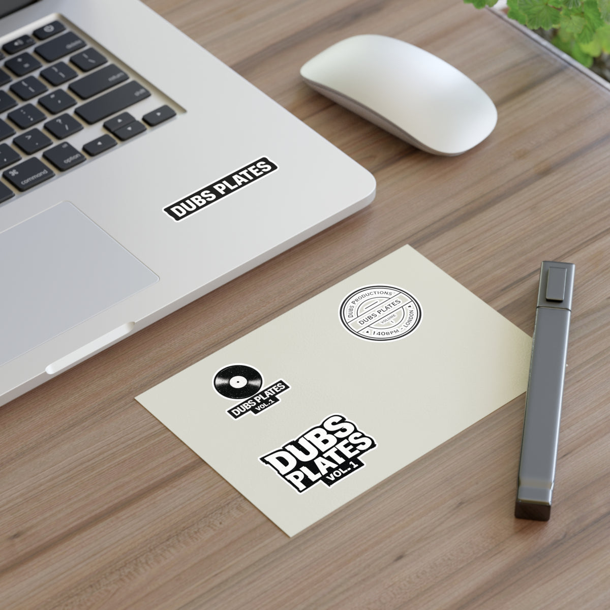 Dubs Plates Vol. 1 | Logo Stickers (4-Pack)