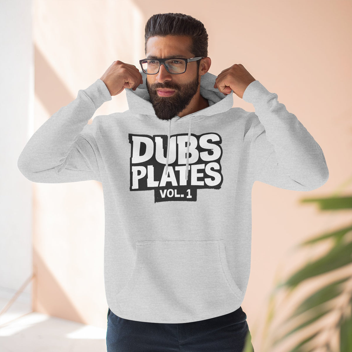 Dubs Plates Vol. 1 | Stacked Logo Hoodie