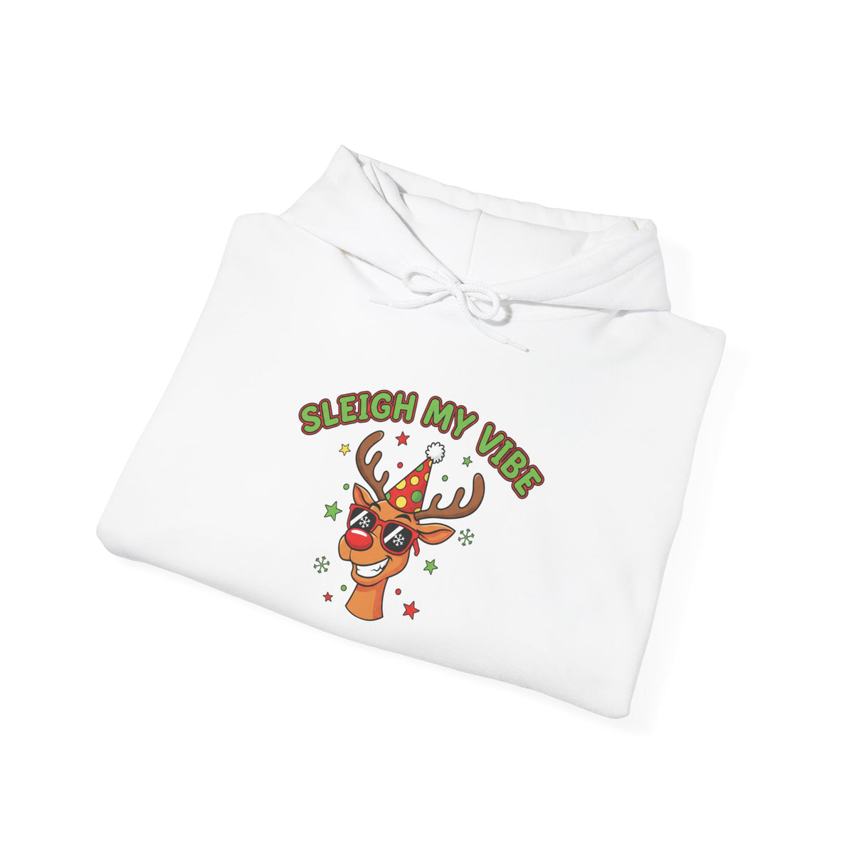 Drunkin' on Xmas Reindeer Hoodie | ugly Christmas sweatshirt, festive gag sweater