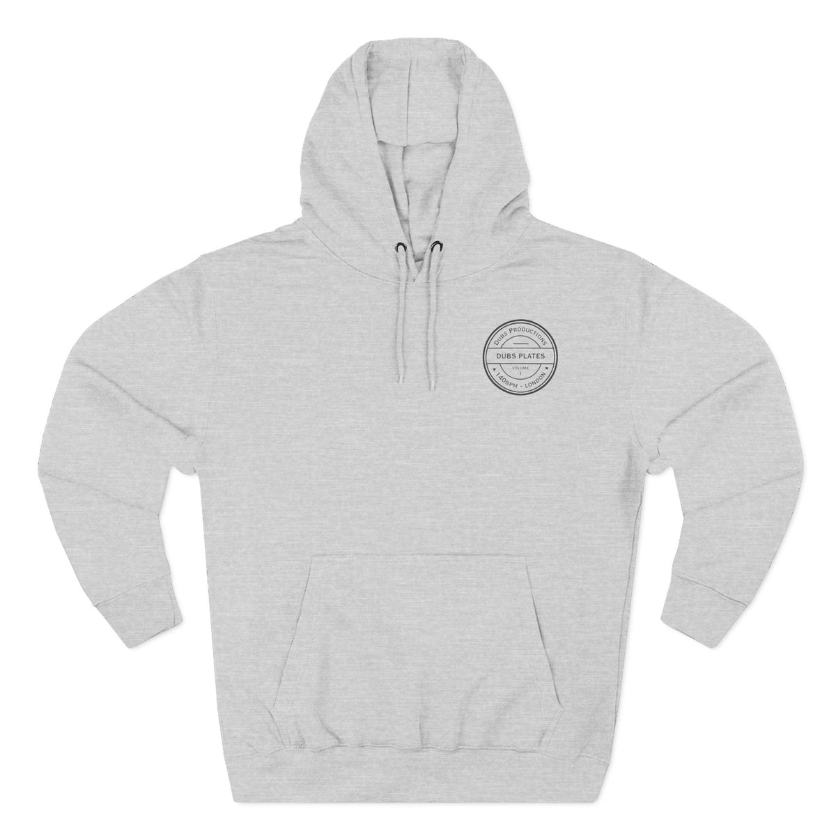 Dubs Plates Vol. 1 | Label Stamp Logo Hoodie