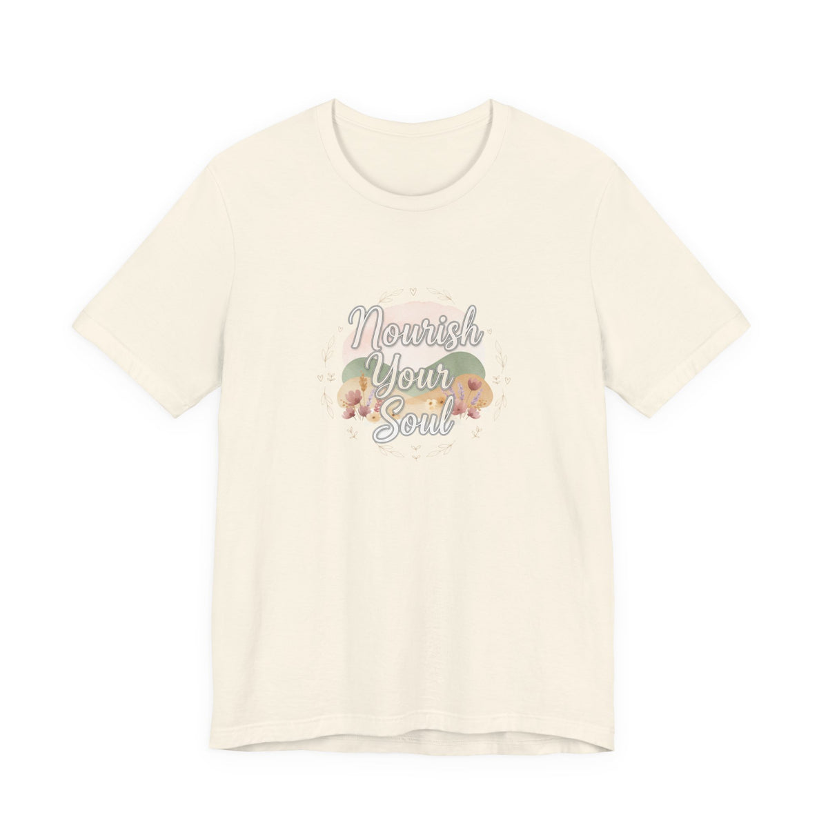 Nourish Your Soul Tee | wellness affirmation, mindfulness self-care
