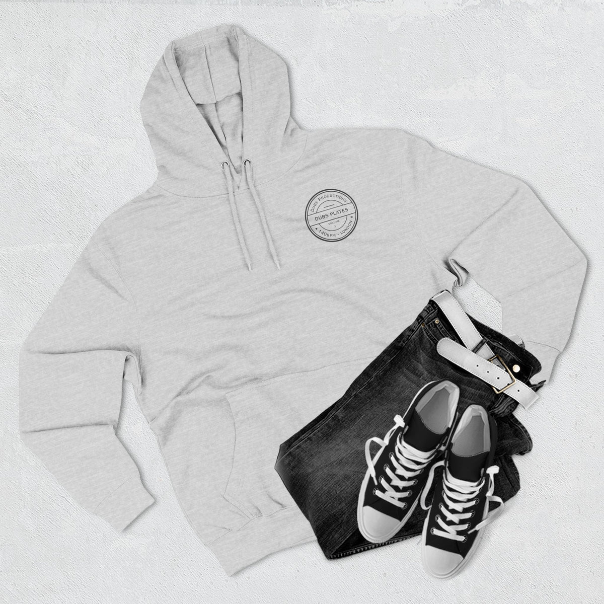 Dubs Plates Vol. 1 | Label Stamp Logo Hoodie