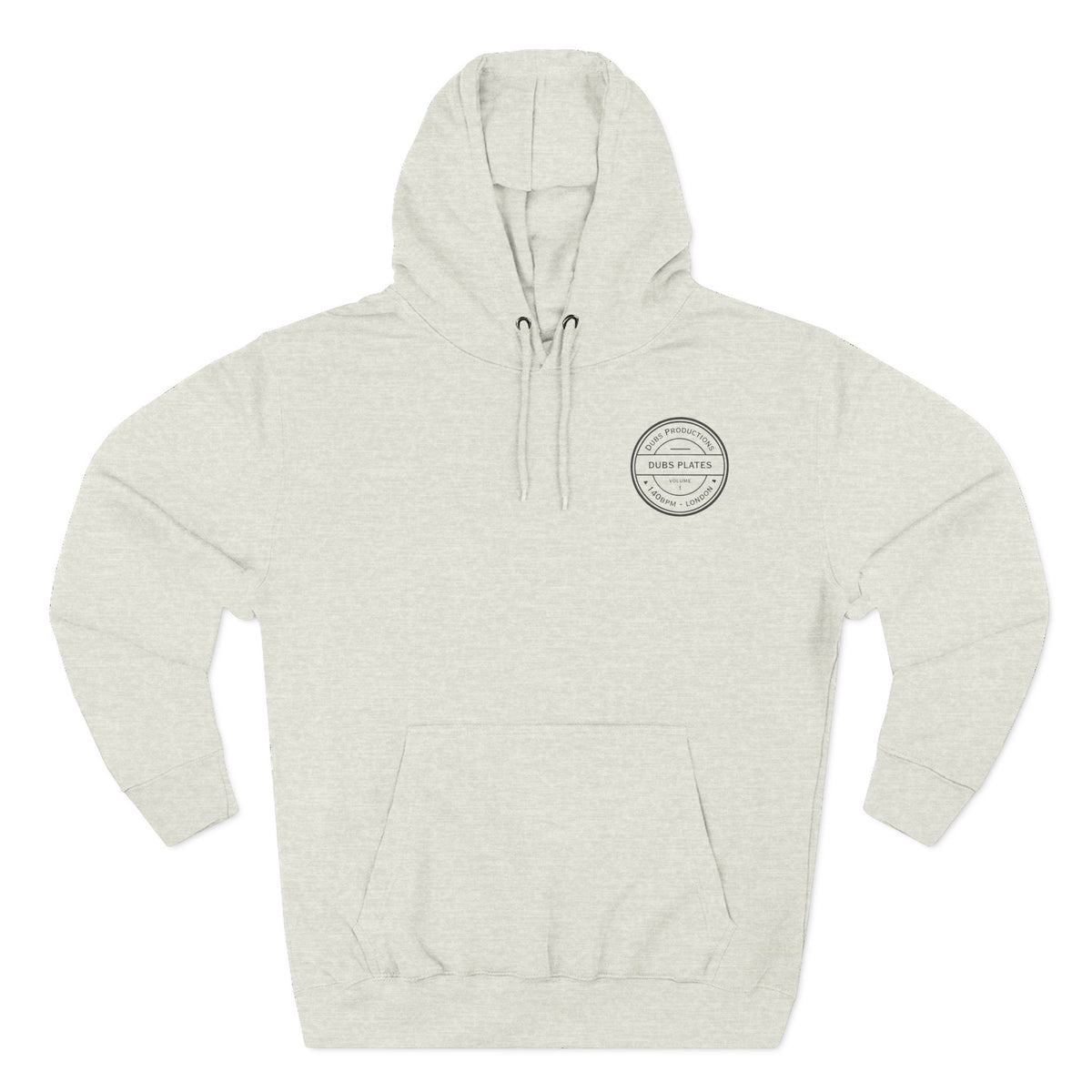 Dubs Plates Vol. 1 | Label Stamp Logo Hoodie