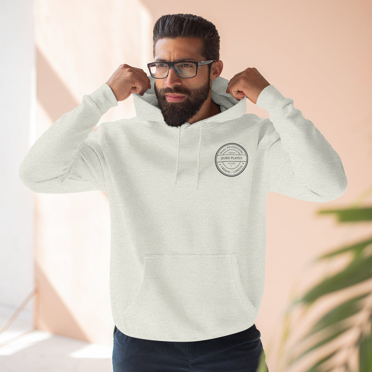 Dubs Plates Vol. 1 | Label Stamp Logo Hoodie