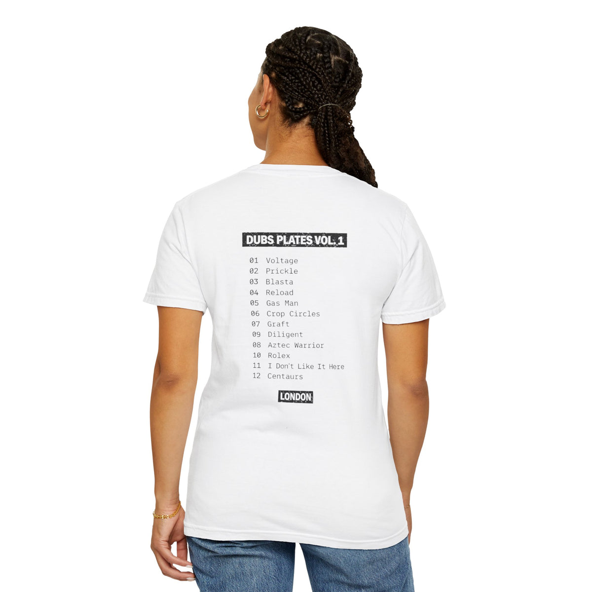 Dubs Plates Vol. 1 | Label Stamp Tracklist T-Shirt