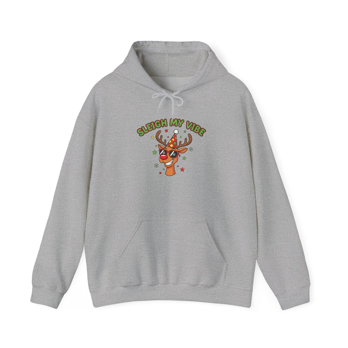 Drunkin' on Xmas Reindeer Hoodie | ugly Christmas sweatshirt, festive gag sweater