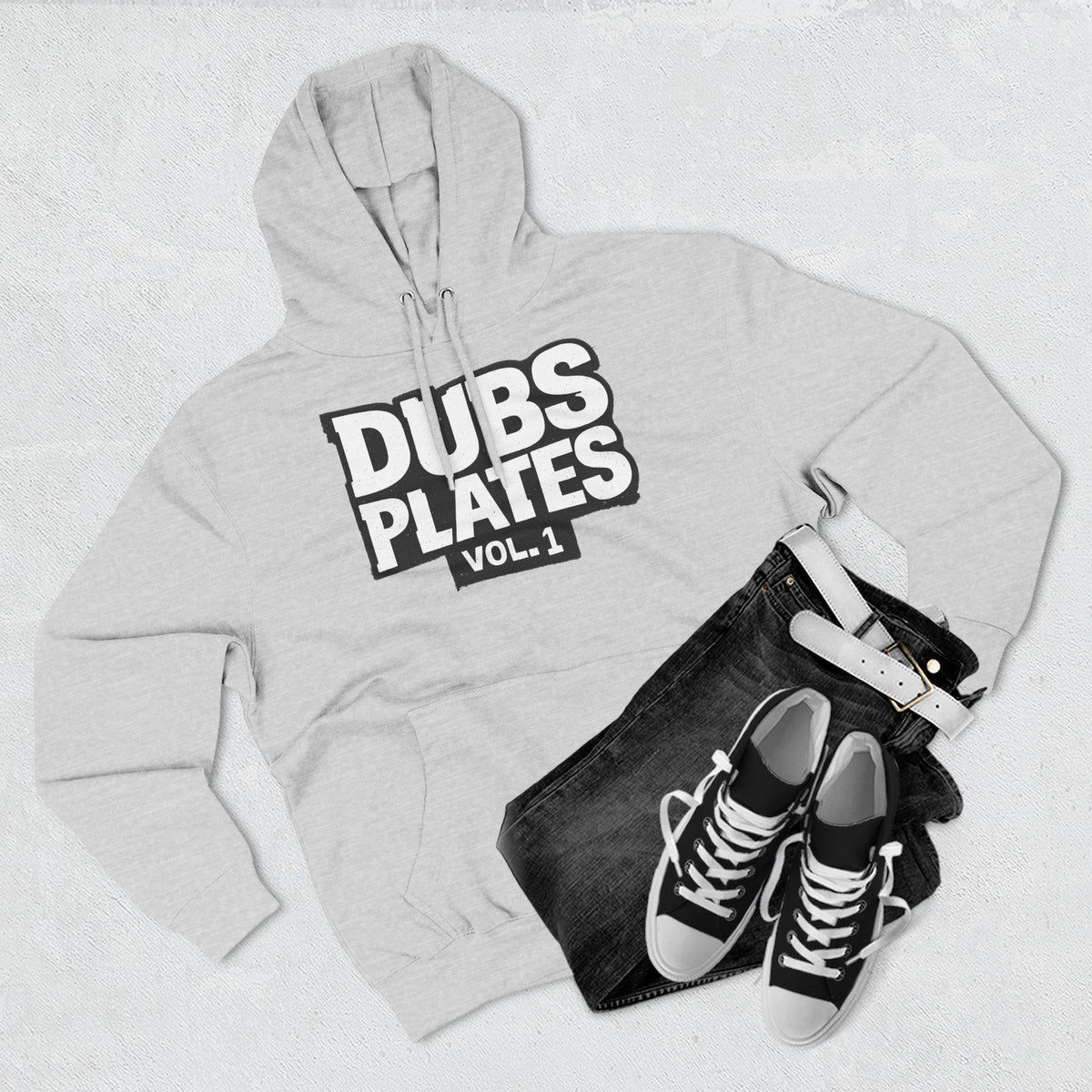 Dubs Plates Vol. 1 | Stacked Logo Hoodie