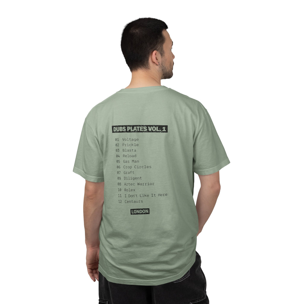 Dubs Plates Vol. 1 | Label Stamp Tracklist T-Shirt
