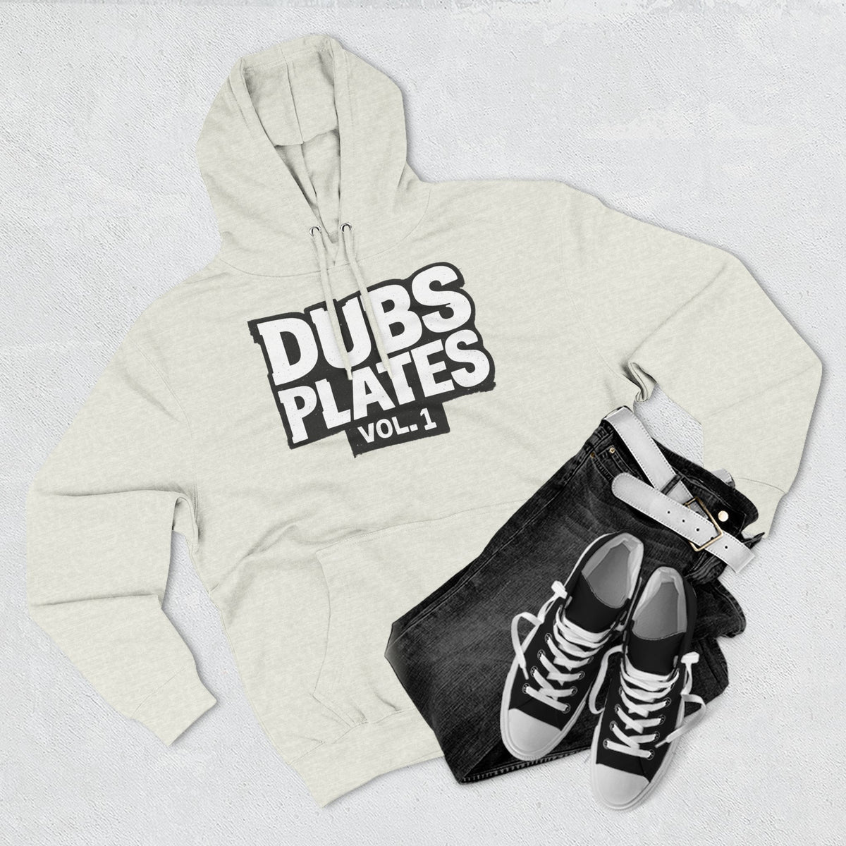Dubs Plates Vol. 1 | Stacked Logo Hoodie