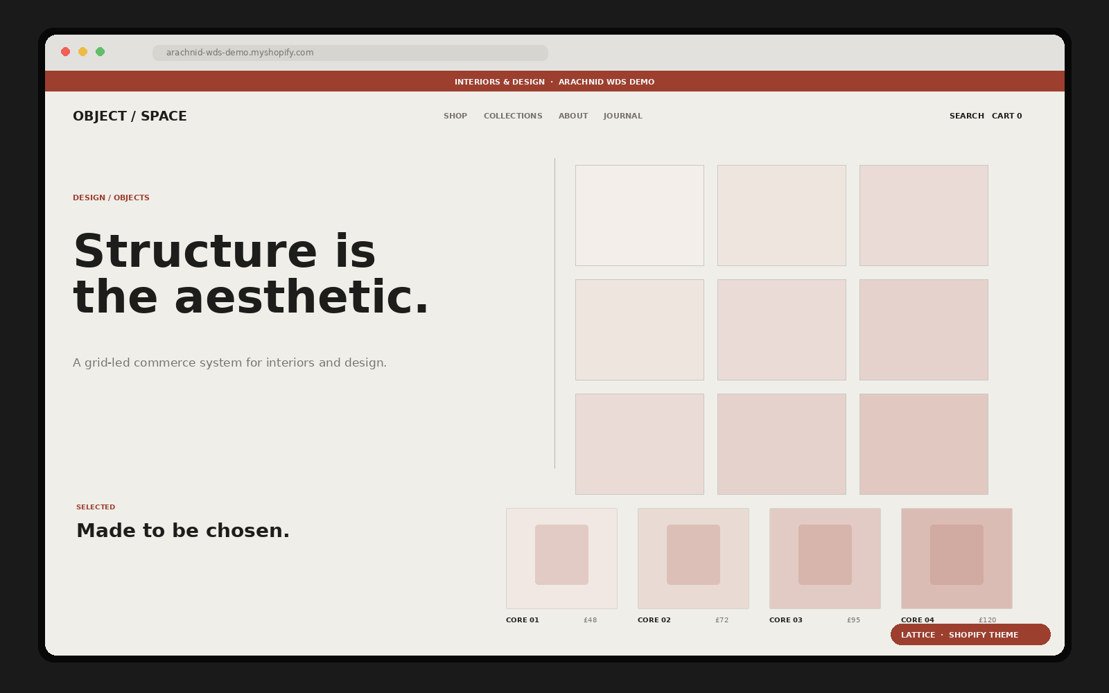 LATTICE – Shopify Theme Shopify theme preview