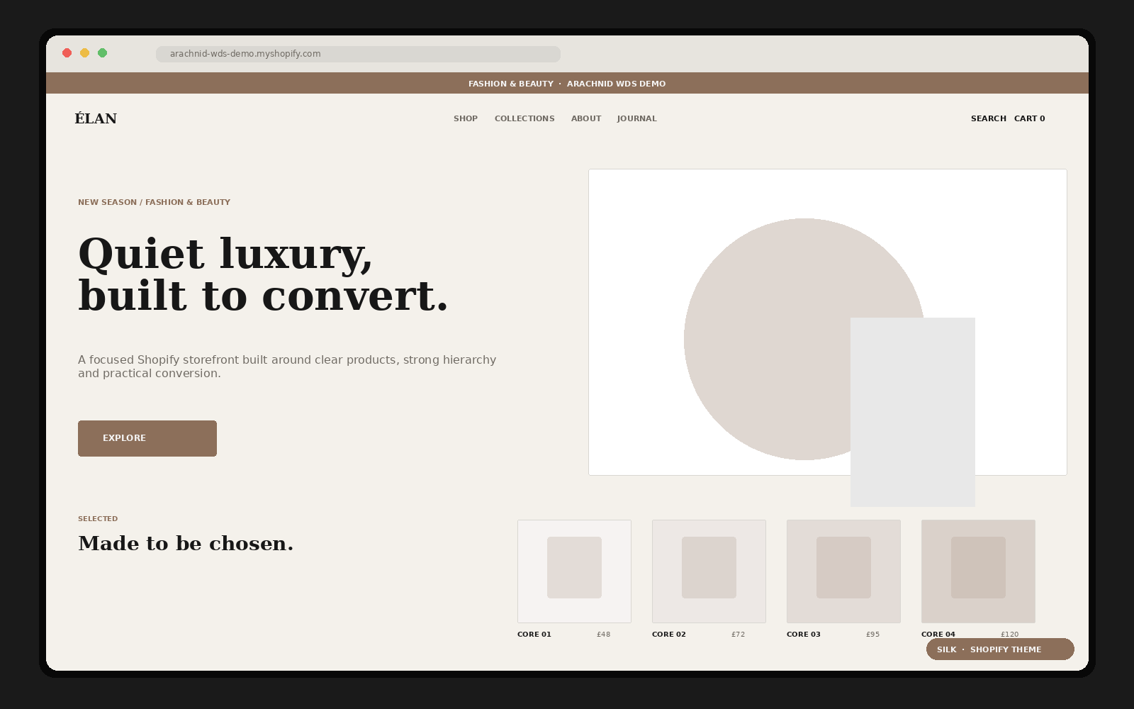 SILK – Shopify Theme Shopify theme preview